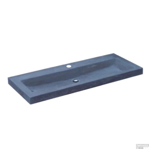 Wasblad Sanilux Compact Stone Hardsteen 80x38x5cm 1 Kraangat -Badkamerbenodigdheden Winkel 22100 shop 1 1