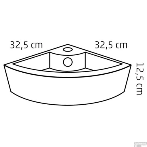 Fonteinset Differnz Keres Warm/Koud Kraan 32.5x32.5x12.5 Cm Wit -Badkamerbenodigdheden Winkel 8712793561485 fonteinset differnz keres warmkoud kraan 32.5x32.5x12.5 cm wit tech