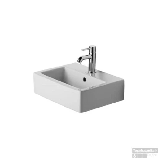 Duravit Vero Fontein 45x35x16 Cm Keramiek Glanzend Wit -Badkamerbenodigdheden Winkel duravit vero fontein 45x35x16 cm keramiek glanzend wit shop