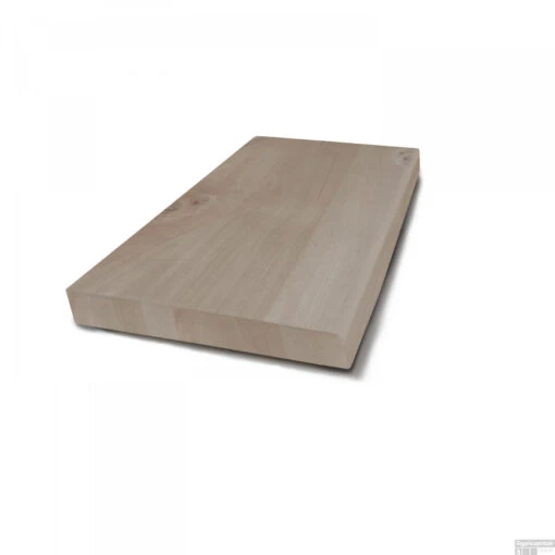 Wastafelblad Gliss Design Massief Hout Rechte Afwerking 90 Cm Olie Wit -Badkamerbenodigdheden Winkel wastafelblad gliss design massief hout rechte afwerking 90 cm wit 1